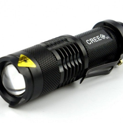 Rushed camp mini led flashlight torch light lamp