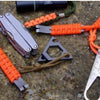 Multi-function Crowbar Slicker Nail Nipping Camping Tool